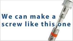 We can make a screw like this one